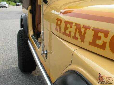 1982 Jeep CJ 7 Renegade Unrestored Original Paint Solid CA CJ Rare