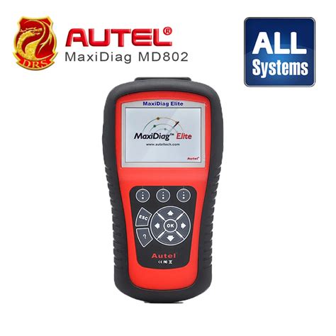 AUTEL Distributor Autel Maxidiag Elite MD802 Car Diagnostic Tool OBD2