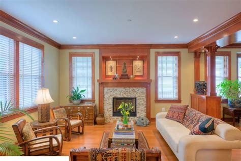 Paint Colors For Living Room With Oak Trim Image To U