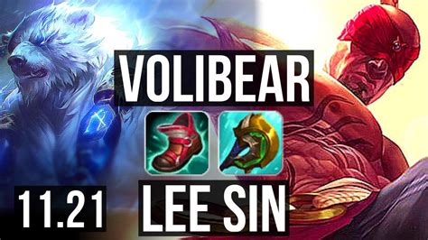 Volibear Vs Lee Sin Jng Legendary Rank Voli Kr