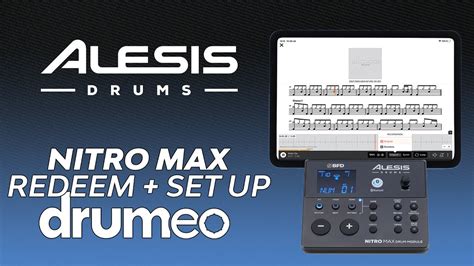 Alesis Nitro Max Kit Drumeo Redemption Setup YouTube