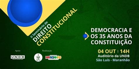 II Seminário de Direito Constitucional Democracia e os 35 anos da