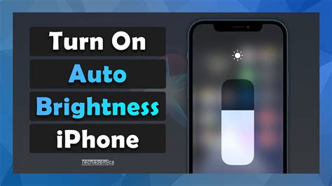 How To Turn On Auto Brightness On Iphone Tutorial Youtube