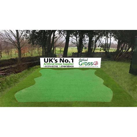 Fake Grass Turf, 15mm Putting Green Fake Grass, Realistic Like ...