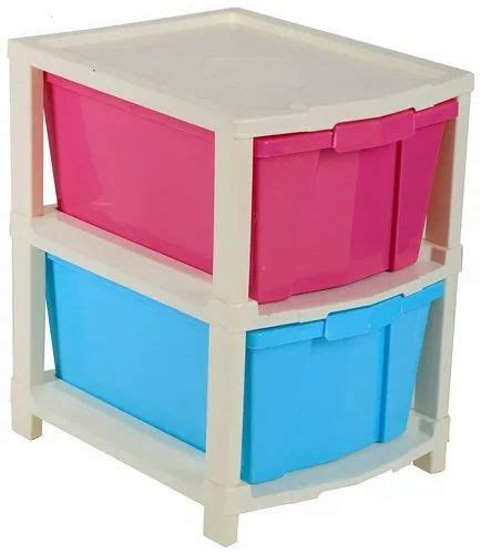 Modern Rectangular Qolixs Layer Plastic Modular Drawer System Large