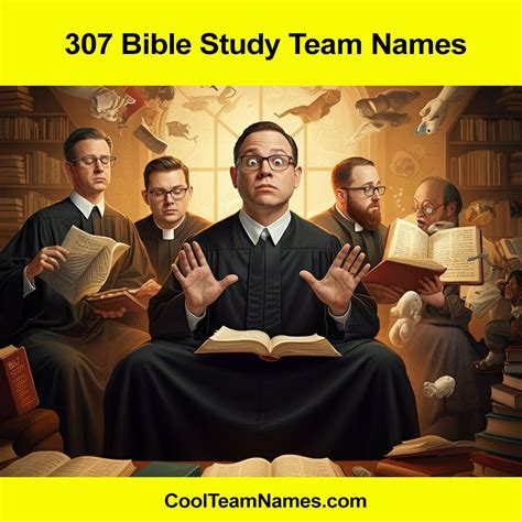 Bible Study Groups Cool Team Names