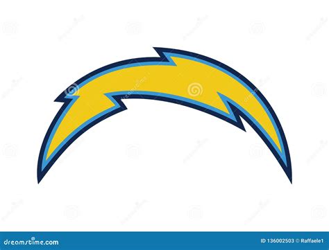 Los Angeles Chargers Logo Cartoon Vector | CartoonDealer.com #136002503