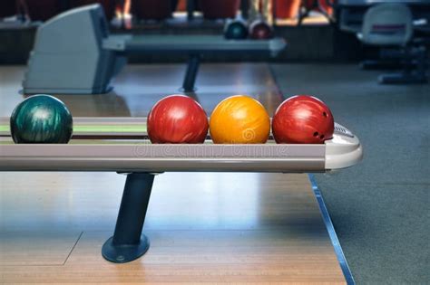 Bowling Balls Stock Image Image Of Bowl Blue Colored 9085327