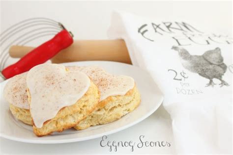 Eggnog Scones Created By Diane