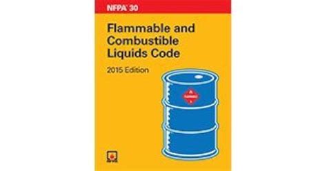 NFPA 30 Flammable And Combustible Liquids Code 2015 Edition By