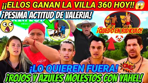 AVANCE CAP 56 REVELAN GANADORES DE LA VILLA 360 ROJOS Y AZULES