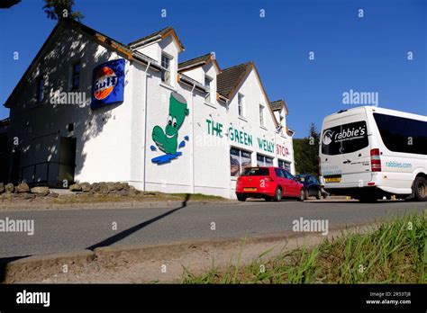 The Green Welly Stop Tyndrum Scotland Stock Photo Alamy