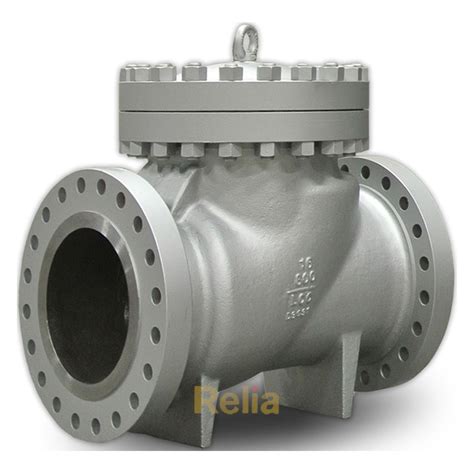 Cast Steel Swing Check Valve Flanged Bolted Bonnet Type Relia Valve