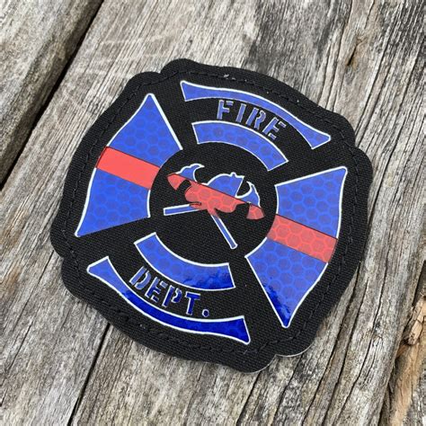 3.5" Firefighters Maltese Cross – PatchPanel