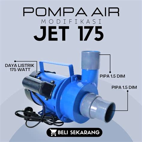 Jual Harga Sanyo Modifikasi Jet 175 Pipa 1 5 Inch Untuk Kolam Ikan Koi