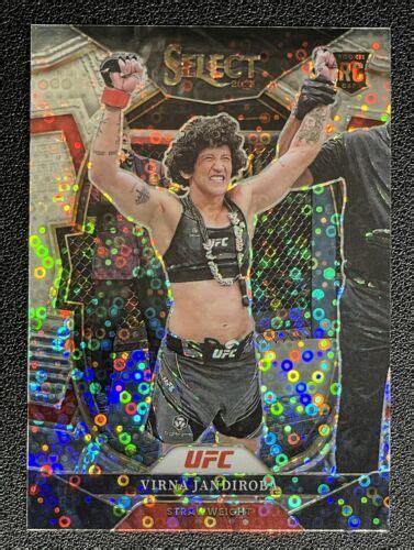 Panini Select Ufc Virna Jandiroba Rc Rookie Concourse Disco