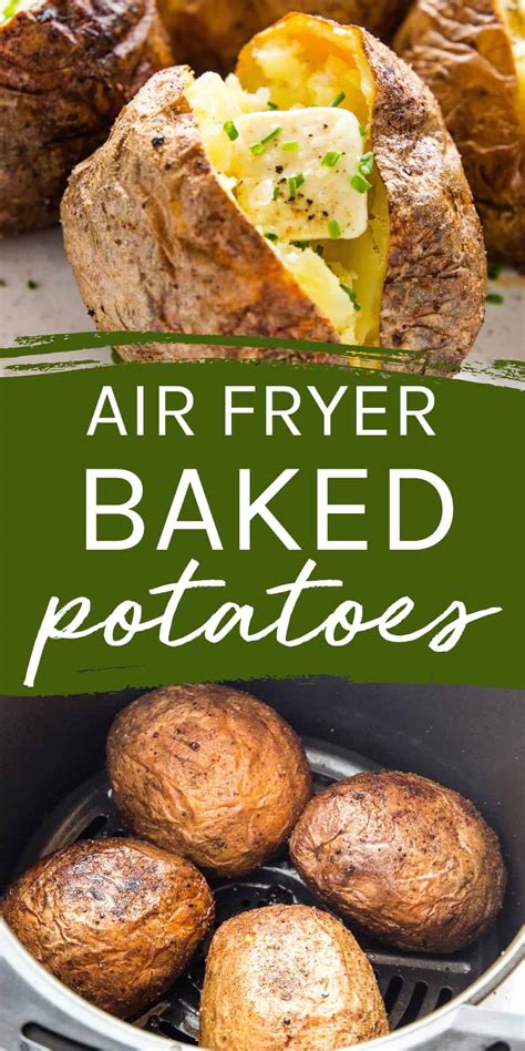 Air Fryer Baked Potatoes The Busy Baker