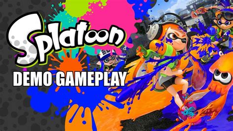 Splatoon Demo Gameplay Youtube