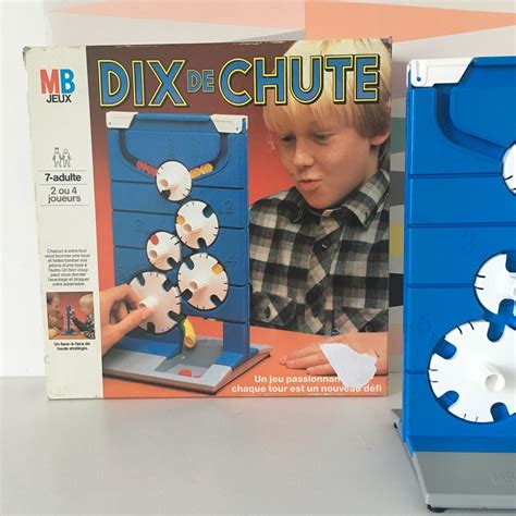 Orangevertevintage Jeu Dix De Chute Vintage Jeux Vintage Joueur