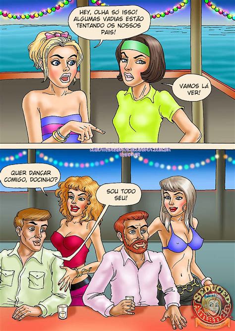 Aventura Na Praia HQ Hentai Brasil