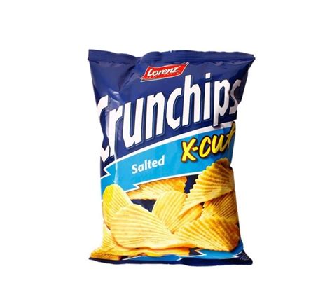 Lorenz Crunchips X Cut Salted Chips 150gm Buy Online In Bahrain