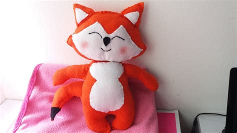 Como Hacer Un MuÑeco De Tela 🦊 Lindo Zorrito FÁcil De Hacer Youtube