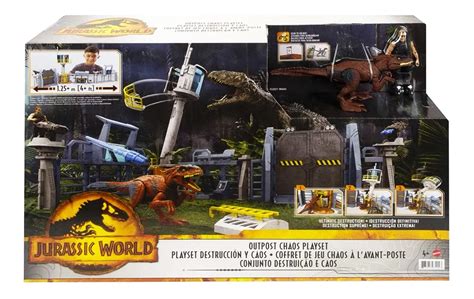 Jurassic World Dominion Outpost Chaos Playset 1 25m Mattel