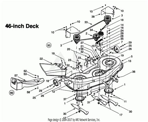 Mtd Belt Diagram Belt Diagram Mtd Mower Yardman Tractor 46 R