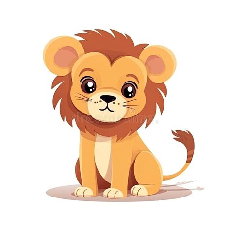 Cartoon Lion Cub Stock Vector Illustration Of Background 174290384