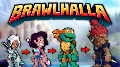 The History Of Brawlhalla Crossovers Youtube