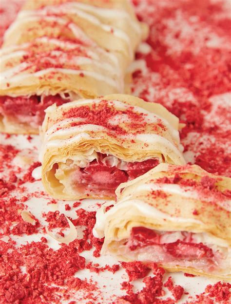 Apple Raspberry Rose Strudel Recipe Strudel Kosher Cooking