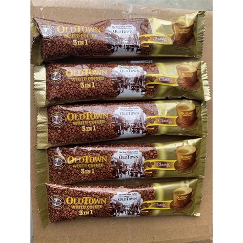 Jual Old Town White Coffee 3 In 1 Classic Sachet Shopee Indonesia