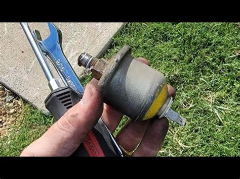 Replace Chevrolet Oil Pressure Sending Unit 1973 1987 YouTube