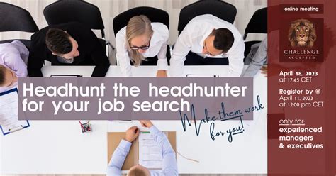 Headhunt the headhunter for your job search! – Career Angels Blog