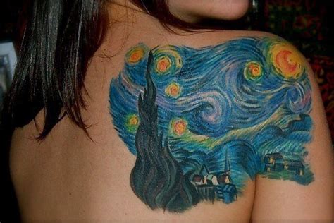 60 Tattoos Inspiradas Em Obras De Arte Blog Do Mundo Das Tatuagens