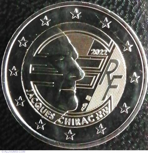 Euro Jacques Chirac Euro France Coin