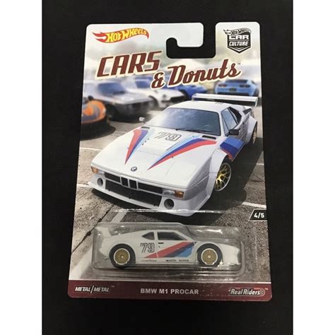 風火輪 hot wheels cars donuts 寶馬 bmw m procar 米漿 精裝 膠胎 蝦皮購物