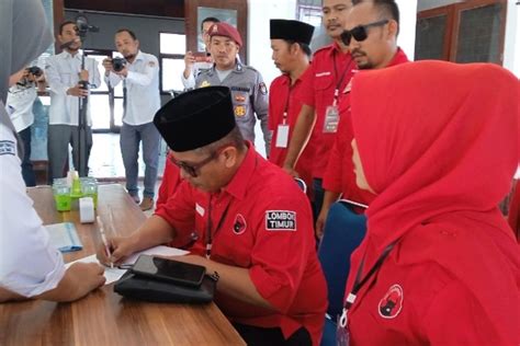 Pdi Perjuangan Lombok Timur Resmi Daftar Bacaleg Ke Kpu Targetkan