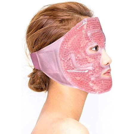 Amazon Pcs Face Eye Ice Pack For Women Man Gel Beads Cooling Face Mask Reusable Hot