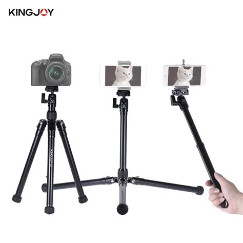 Kingjoy P056 Lightweight Camera Tripod Multifunctional Aluminum Selfie