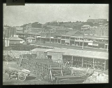 Hunter Street Showing Island Near Scott Street Newcastle Nsw