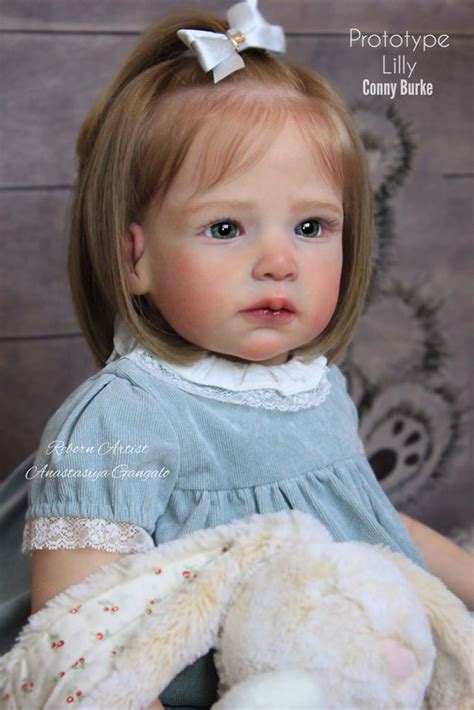 Lilly Reborn Vinyl Toddler Doll Kit By Conny Burke