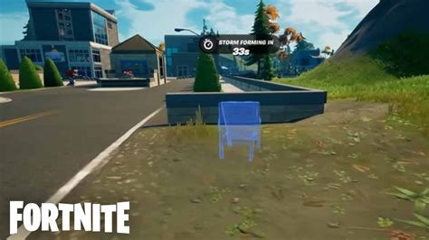 O Placer Les Panneaux De Bienvenue Sur Fortnite Pleasant Park Et