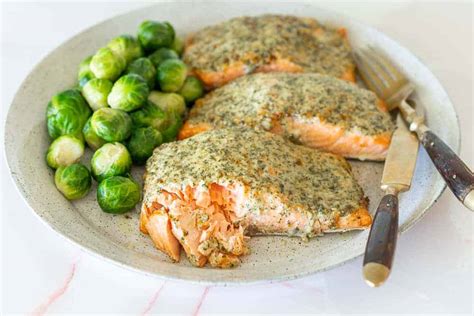 Keto Baked Garlic Parmesan Salmon Recipe — Health Starts In The Kitchen