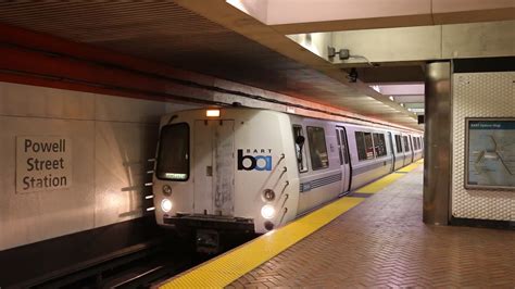 San Francisco Bay Area Rapid Transit Bart Trains And Ride To The