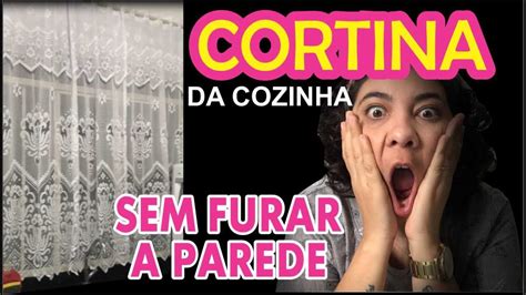 Instalando Cortina Sem Furar A Parede Youtube