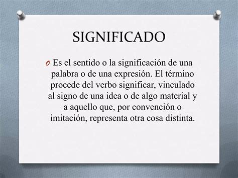 Significado Y Contexto Ppt