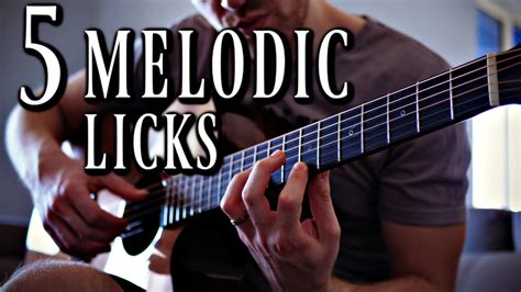 FIVE Melodic Fingerpicking Licks And How To Play Them FINGERSTYLE