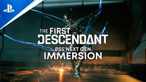 The First Descendant Next Gen Immersion Trailer Ps Games Youtube