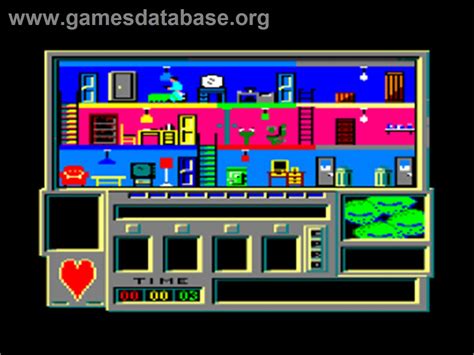 Time Trax Amstrad CPC Artwork In Game